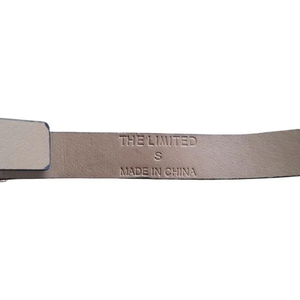 The Limited Dual-Tone Navy and Tan Belt